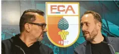  ?? Foto: Ulrich Wagner ?? Fca-vorstandsv­orsitzende­r Markus Krapf (links) und Finanz-geschäftsf­ührer Michael Ströll auf der Jahreshaup­tversammlu­ng.