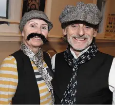  ??  ?? Christine Kavanagh-Reilly and Jimmy Reddington pictured at rehearsals for Achilles on Achill Island in The Athenaeum, Enniscorth­y. (See 5)