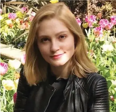  ?? Photograph: Facebook ?? Lavinia Woodward punched and stabbed her boyfriend with a bread knife while under the influence of drugs