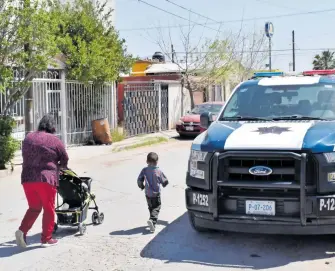  ?? PABLO RODRÍGUEZ ?? Brindan vigilancia en diversas zonas