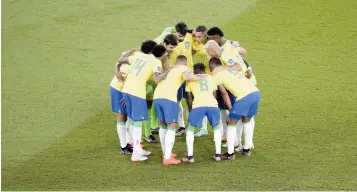  ?? ?? Brasil busca no sufrir lo mismo que otros ‘favoritos’ en este Mundial.