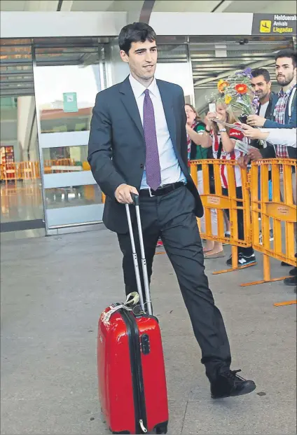  ?? FOTO: MIREYA LÓPEZ ?? Hace las maletas Andoni Iraola viajará a Chipre para hacerse cargo del AEK Larnaca como entrenador