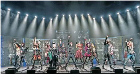  ?? Photograph: Johan Persson ?? We Will Rock You is at the Bristol Hippodrome until Saturday