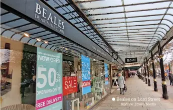  ?? Andrew Brown Media ?? Beales on Lord Street