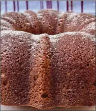  ?? (Arkansas Democrat-Gazette/Kelly Brant) ?? Boiled Cider Bundt Cake