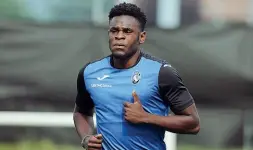  ??  ?? Bomber Duvan Zapata da ieri è ufficialme­nte un giocatore dell’Atalanta