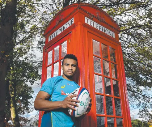  ??  ?? RED HOT: The Wallabies are in no doubt in-form Will Genia will be a target for England’s imposing squad. Picture: DAN MULLAN/GETTY IMAGES