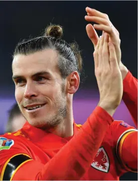  ?? FOTO: PAUL ELLIS/LEHTIKUVA ?? Gareth Bale är den obestridli­ga stjärnan i Wales.