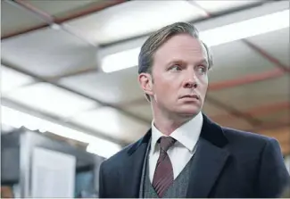  ??  ?? On the case: Rupert Penry-jones and his delightful skin in Whitechape­l.