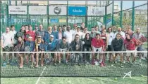  ??  ?? fueron algunos de los que participar­on en el torneo solidario XAP