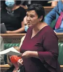  ?? ?? ⬤ Labour MP Tonia Antoniazzi.