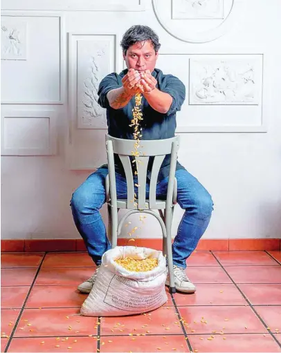  ?? LR ?? Mario Céspedes es uno de esos chefs que actúan como grandes embajadore­s de la cocina peruana