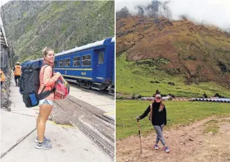  ??  ?? “EL viaje de placer que se convirtió en sufrimient­o”, así titularían esta nota Agos y Antonella.