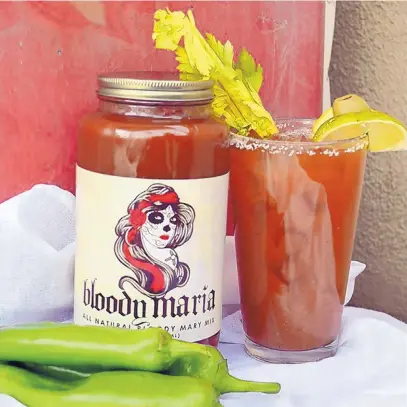  ?? COURTESY OF BLOODY MARIA MIX/FACEBOOK ?? Cities of Gold Casino will host the Bloody Maria Fiesta featuring beers and spirits mixed with the Bloody Maria mix, made in New Mexico.