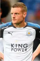  ??  ?? Vardy: Thorn in Arsenal’s side