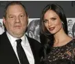  ?? PHOTO: ANDY KROPA/INVISION ?? SPLIT: Harvey Weinstein and his wife, fashion designer Georgina Chapman.