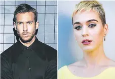  ??  ?? Calvin Harris es la sensación con Katy Perry con el hit Feels.