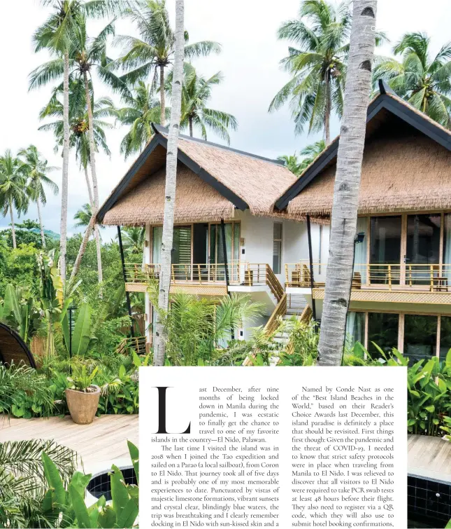  ??  ?? Located in Nacpan beach, Angkla Beach Club feature beautifull­y-designed villas
