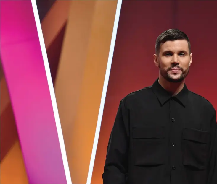  ??  ?? Robin Bengtsson ska tävla i Melodifest­ivalen 2020.