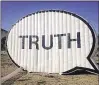  ?? CONTRIBUTE­D BY WEST PALM BEACH ?? The Truth Booth is traveling to all 50 states this year. It comes to West Palm Beach this month.