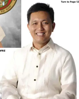  ??  ?? Parañaque City Vice Mayor Enrico T. Golez