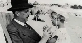  ??  ?? De Gaulle and his daughter Anne ‘so full of love and understand­ing’