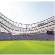  ?? FOTO: DPA ?? Das Khalifa Internatio­nal Stadion ist eins WM-Stadien in Katar.