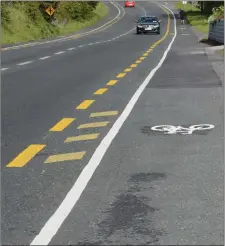  ??  ?? The Strandhill road which could see repairs being carried out