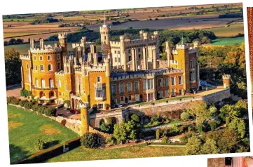  ?? ?? Imposing: 356-room Belvoir Castle will be the scene of A Regency Christmas, which will raise funds for its upkeep