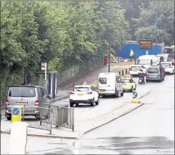  ??  ?? Traffic backs up on London Road, heading towards Maidstone. Top right: Maidstone council leader Martin Cox says works are being rushed. Bottom: Steve Cheeseman