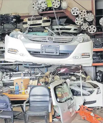  ?? Picture: SUPPLIED ?? The Consumer Council of Fiji is urging Fijian consumers to be cautious when dealing with second-hand vehicle spare part dealers.