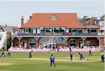  ??  ?? Picturesqu­e: Scarboroug­h still hosts county matches