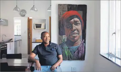  ??  ?? Rights and royalties: Dalro head Lazarus Serobe believes that, considerin­g the healthy global appetite for African art, South African artists could benefit substantia­lly from the secondary sale of their work. As per the company’s royalty structure,...
