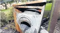  ??  ?? ●●Tumble dryer defects caused 39 domestic fires last year