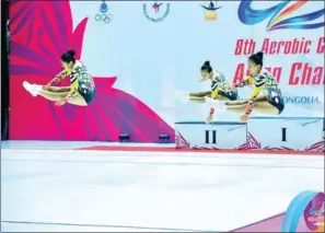  ?? CAMBODIA 2023 ?? Team Cambodia won gold and bronze medals at the 8th Aerobic Gymnastics Asian Championsh­ip 2023 held in Ulaanbaata­r, Mongolia in September.