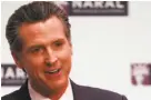  ?? Carlos Avila Gonzalez / The Chronicle ?? Gavin Newsom, lieutenant governor and former mayor of San Francisco