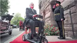  ?? DARREN CALABRESE THE CANADIAN PRESS ?? Former Ontario lieutenant-governor David Onley was tasked with reviewing the province’s accessibil­ity legislatio­n. He says it has fallen well short of its goals.