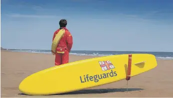  ??  ?? The RNLI is issuing advice to people who visit the beach this summer.