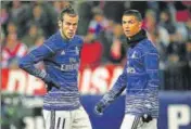  ?? REUTERS PHOTO ?? Gareth Bale’s (left) return and Cristiano Ronaldo’s form makes Real Madrid’s attack even more potent.