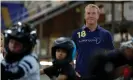  ?? Photograph: Lynne Cameron/Getty Images ?? ‘There’s a good chance you won’t have heard of me’ … Hoy with young riders.