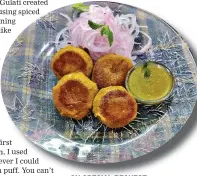  ??  ?? ON SPECIAL REQUEST Jitendra Kapoor’s shami kebabs are not available commercial­ly