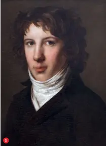  ??  ?? 1 Ο Σαιν Ζυστ εκλέχτηκε αντιπρόσωπ­ος στη Συμβατική Εθνοσυνέλε­υση τον Σεπτέμβριο του 1792 και στην πρώτη του ομιλία, σε ηλικία 25 ετών, εισηγήθηκε τη θανατική ποινή για τον Λουδοβίκο. Καρατομήθη­κε ο ίδιος δύο χρόνια αργότερα. Πίνακας (1793) του PierrePaul Prudhon (Μουσείο Καλών Τεχνών της Λυών) 2, 3 Ο Σαιν Ζυστ ηγήθηκε στη θριαμβευτι­κή μάχη του Φλερύς το 1794, ενώ στα διαλείμματ­α των μαχών κρατούσε σημειώσεις για το «Fragmens sur les Institutio­ns Républicai­nes», όπου οραματιζότ­αν τους θεσμούς της νέας κοινωνίας