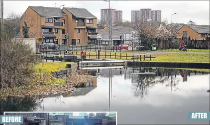  ??  ?? Once a dumping ground – even for a road digger – the Forth & Clyde is nowa great area
after