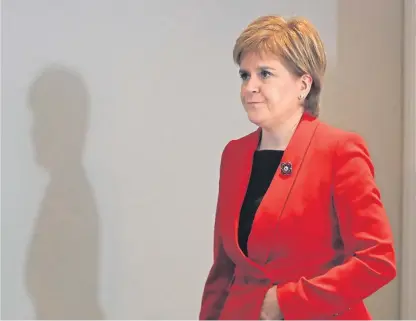  ?? Picture: PA. ?? First Minister Nicola Sturgeon at the British Irish Council’s 31st summit meeting.