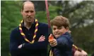  ?? ?? ‘What is private school for, anyway, except to buy your kid into a social stratum that the prince is already at the top of?’ … The Prince of Wales and George. Photograph: Reuters