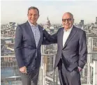  ?? DISNEY ?? Disney CEO Bob Iger, left, and Fox chairman Rupert Murdoch.