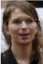  ??  ?? Chelsea Manning