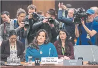  ?? LARS HAGBERG AFP/GETTY IMAGES ?? Trying to silence Jody Wilson-Raybould on her rift with the PMO is a waste of time, Susan Delacourt writes.