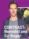  ??  ?? CONTRAST: Benedict and Sir Roger