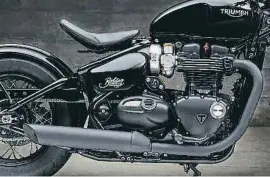  ??  ?? Pilotaje Chasis y suspension­es de este modelo Bobber responden a la perfección. Su bajo centro de gravedad, su llanta delantera de 19 pulgadas y la de 16 en la rueda trasera aportan un nivel óptimo de pilotaje